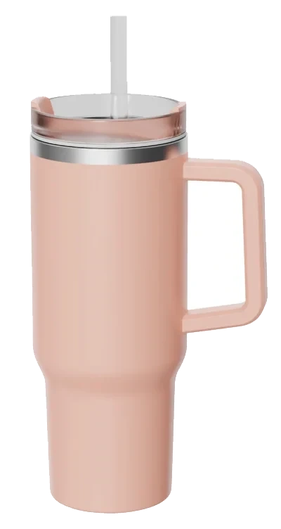 Tumbler - Light Pink 1200ml Pantone Tumbler