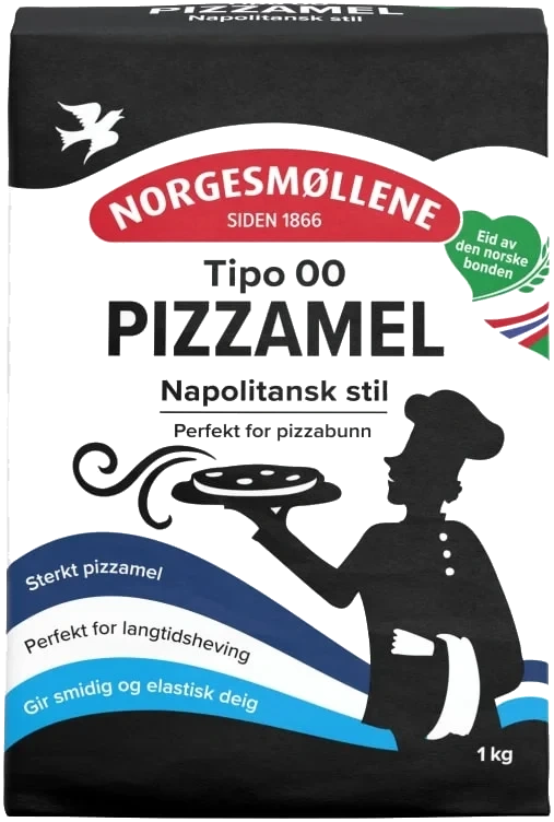 Pizzamel Tipo 00 Napolitansk 1kg Møllerens