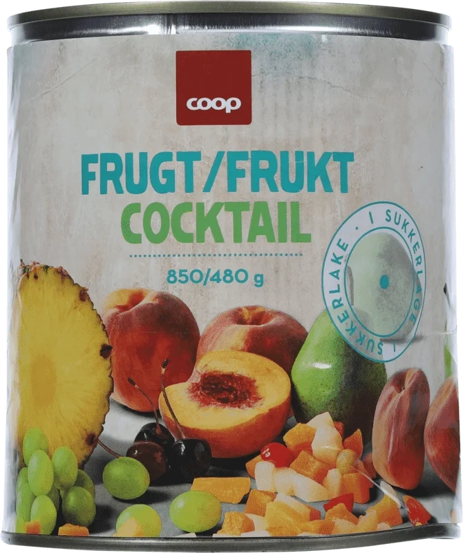 Coop Fruktcocktail 840g