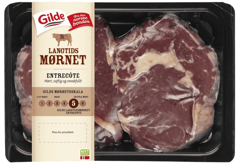 Gilde Langtidsmørnet Entrecotekam ca 380g