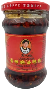 Laoganma Crispy Chilli In Oil 210g