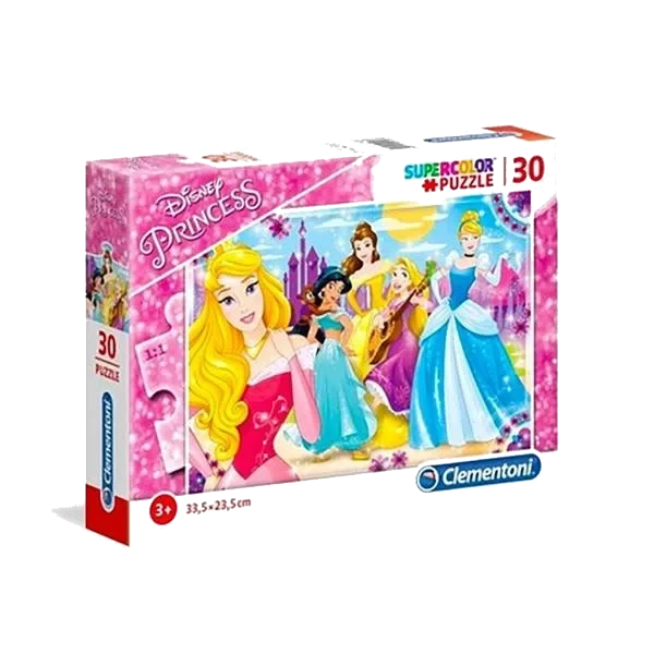Puslespill 30 brikker - Disney Prinsesser