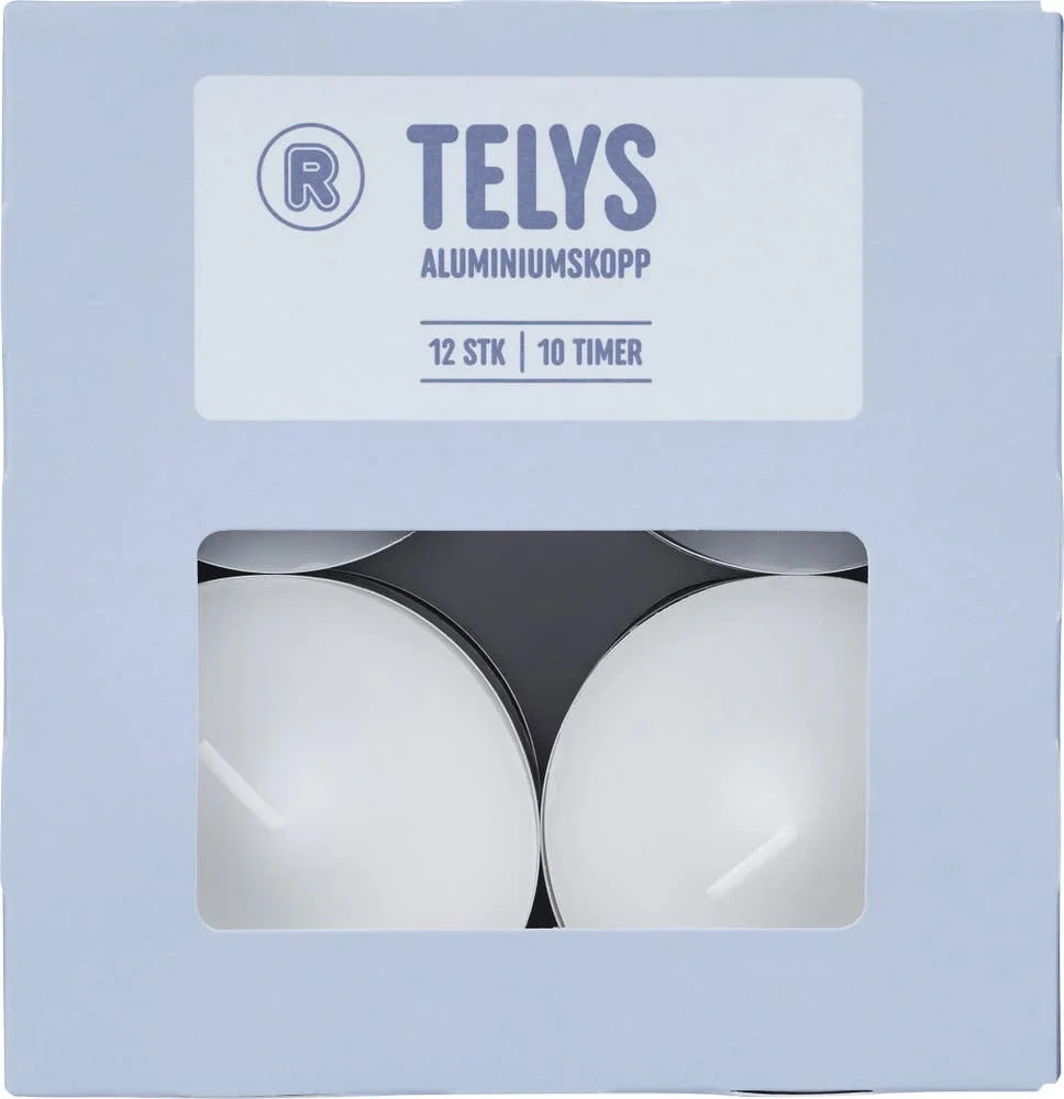 R Maxi-telys i aluminiumskopp