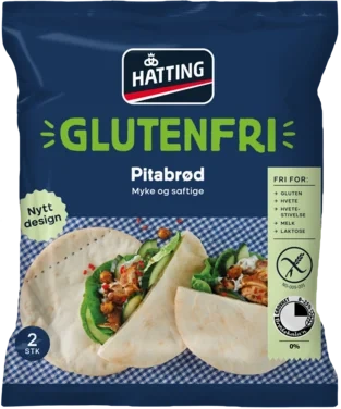 Pitabrød Glutenfri 2stk 230g Hatting