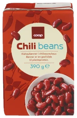 Red Kidney Beans In Chili Sauce