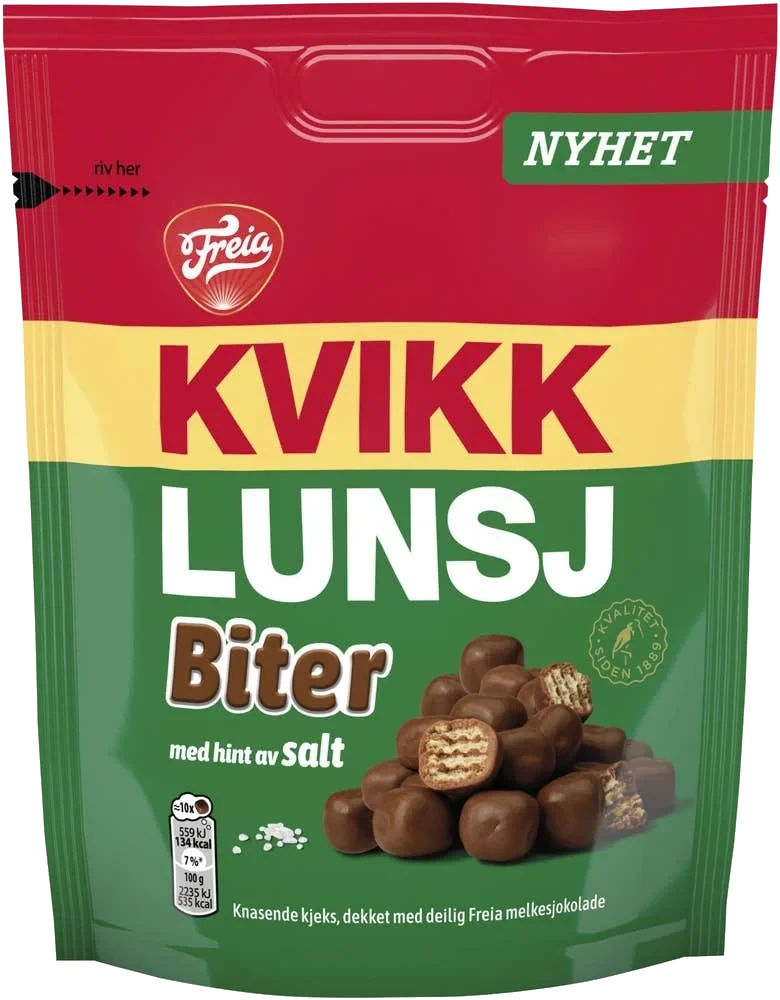 Kvikk Lunsj biter