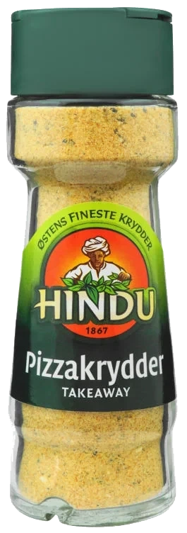 Pizzakrydder Takeaway 62g glass Hindu