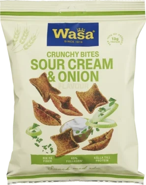 Wasa Crunchy Bites Sourcream & Onion 100g