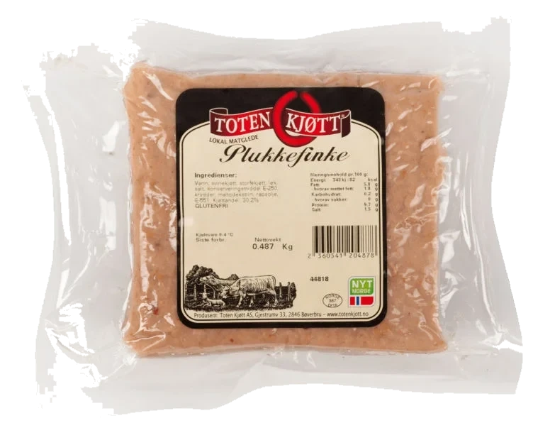 Plukkefinke 500g Toten Kjøtt