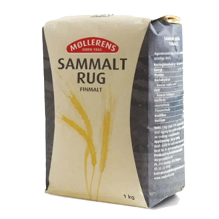 Rug Sammalt Fin 1kg Møllerens
