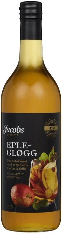 Eplegløgg 0,75l Jacobs Utvalgte