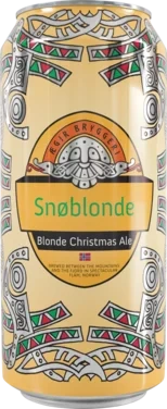 Ægir Snøblonde Christmas 0,44l boks