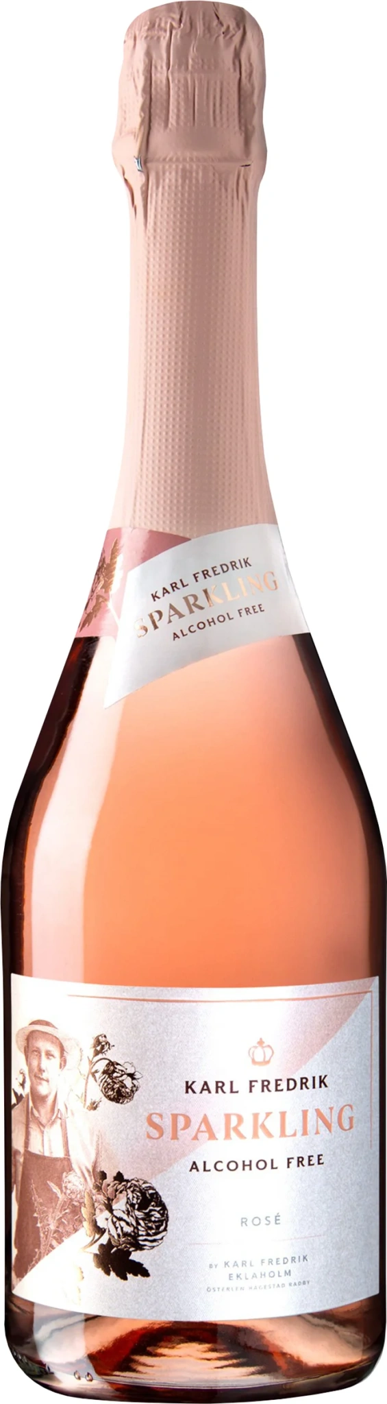 Alkoholfritt mousserande vin Rosé 0.5%