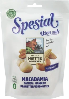 Spesial Nøtter u/Salt 170g Dln
