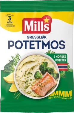 Mills Potetmos m/Gressløk 90g