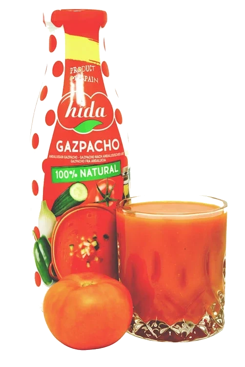 Gazpacho Andaluz Grønnsakssuppe Hida