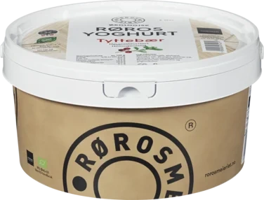 Øko Røros Yoghurt Tyttebær Spann
