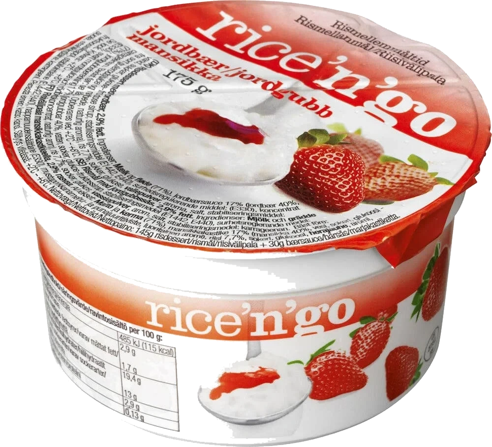 Rismål Jordgubb