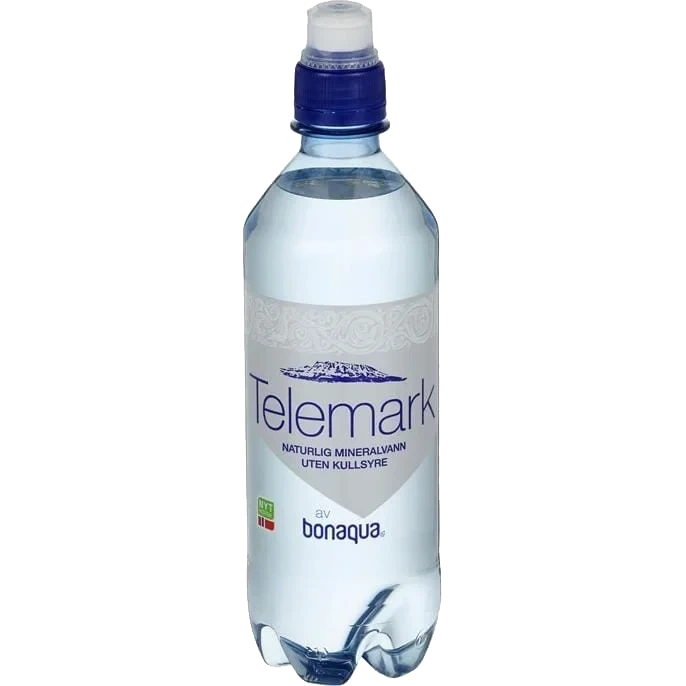 Telemark Kildevann U/Kullsyre Naturell M/Sportscap 24x0,5l