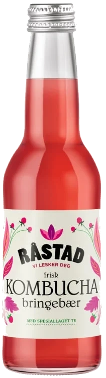 Råstad Kombucha Bringebær
