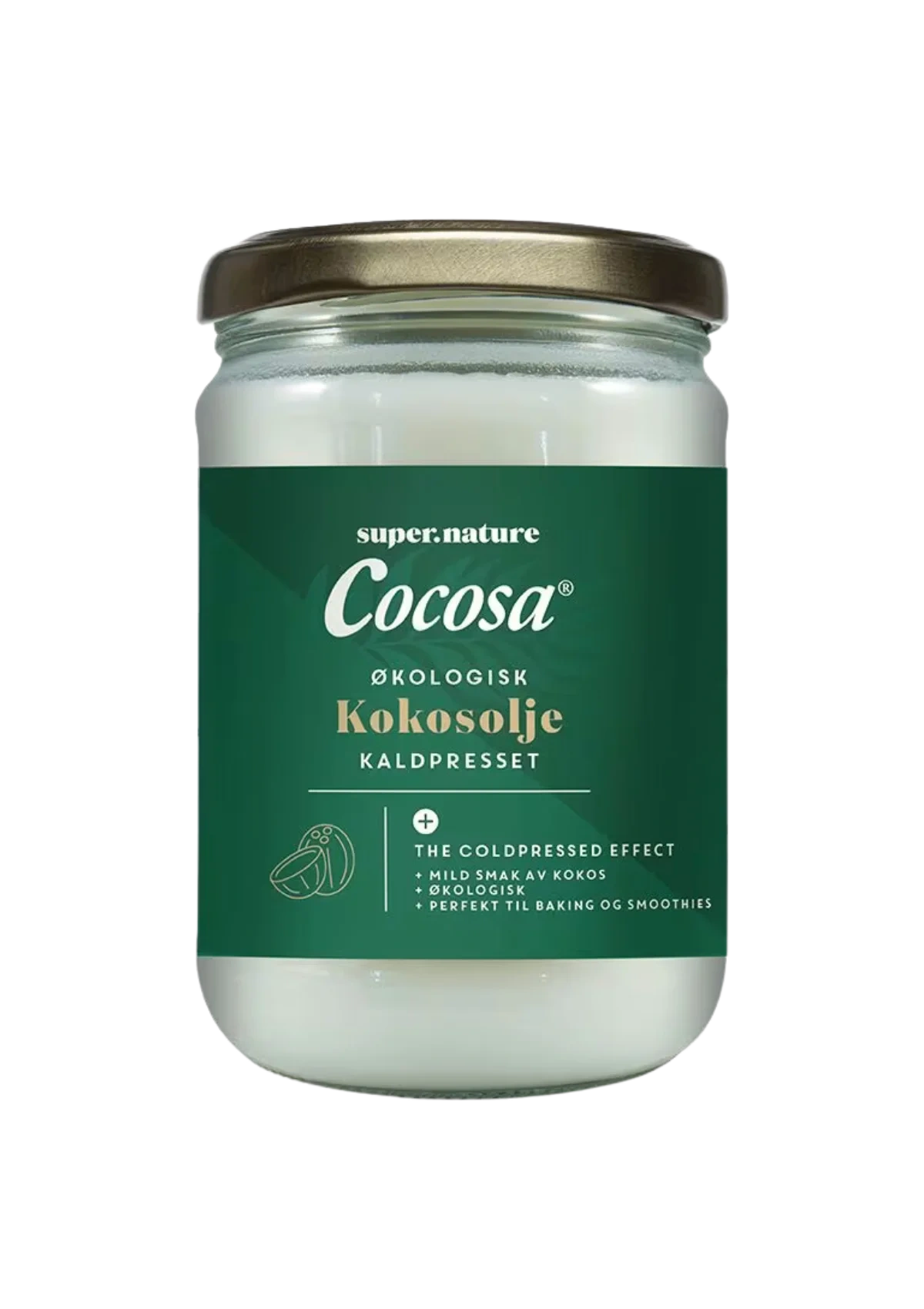 Kaldpresset Kokosolje Økologisk 480 ml