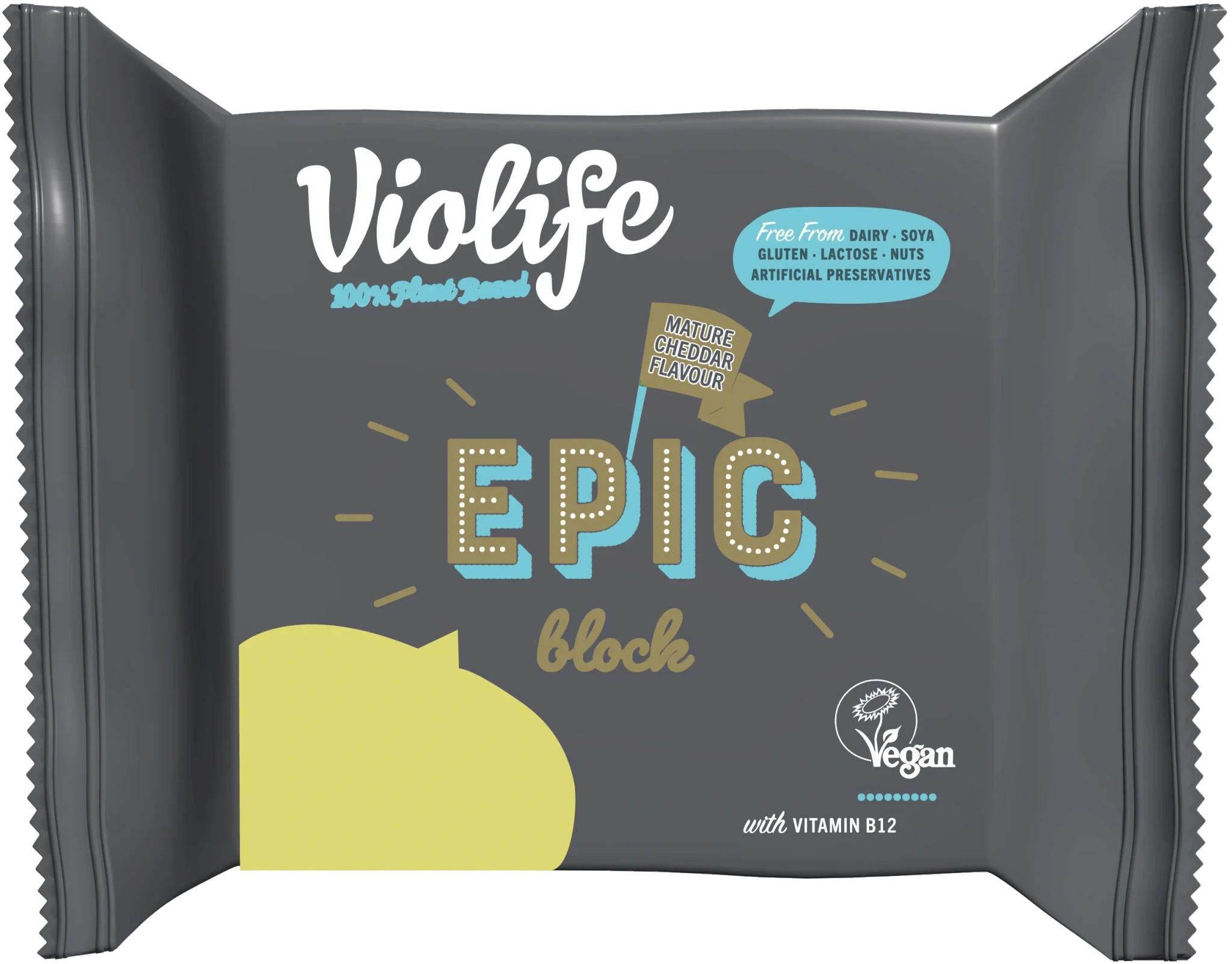 Block Epic Mature Cheddar Vegan