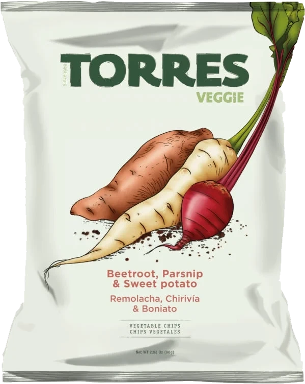 Chips av Grønnsaker, 90g