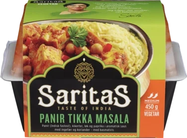 Saritas Panir Tikka Masala 450g Kjøl