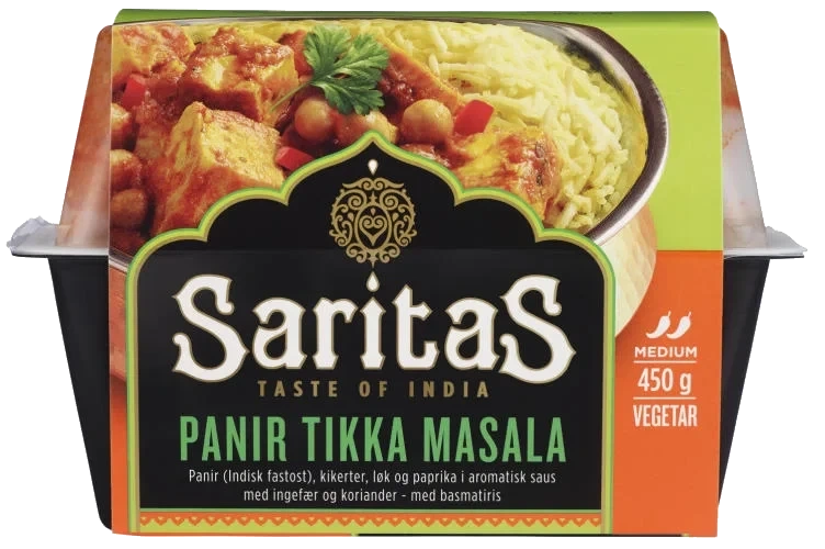 Saritas Panir Tikka Masala 450g Kjøl