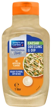 American Garden Creamy Caesar Dressing 1l