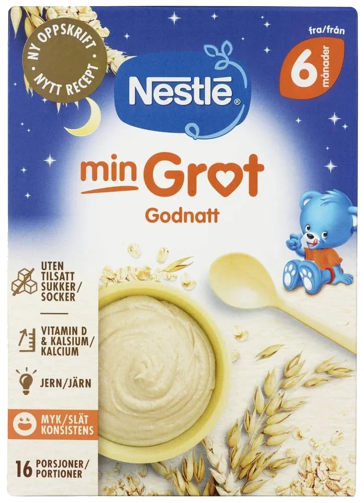 Min fullkornsgrønt God natt