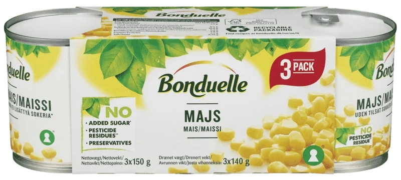 Bonduelle Gourmetmais Crispy 3pk