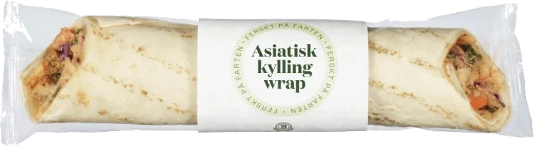 Wrap Kylling Asiatisk 260g Bakehuset