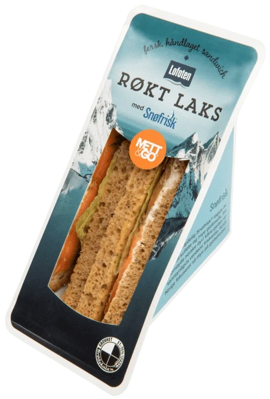 Mettoggo Sandwich Røkelaks 150g