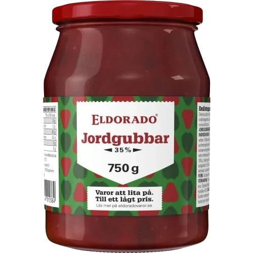Jordgubbar 35%