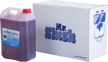 Slush Jordbær Vannis Mrslush