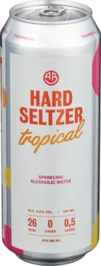 0,5L Ab Hard Seltzer Tropisk 4,5% bx
