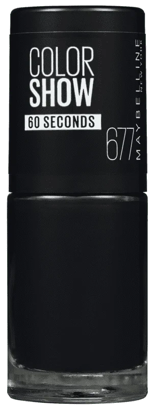 Maybelline Neglelakk Colorshow Blackout 677