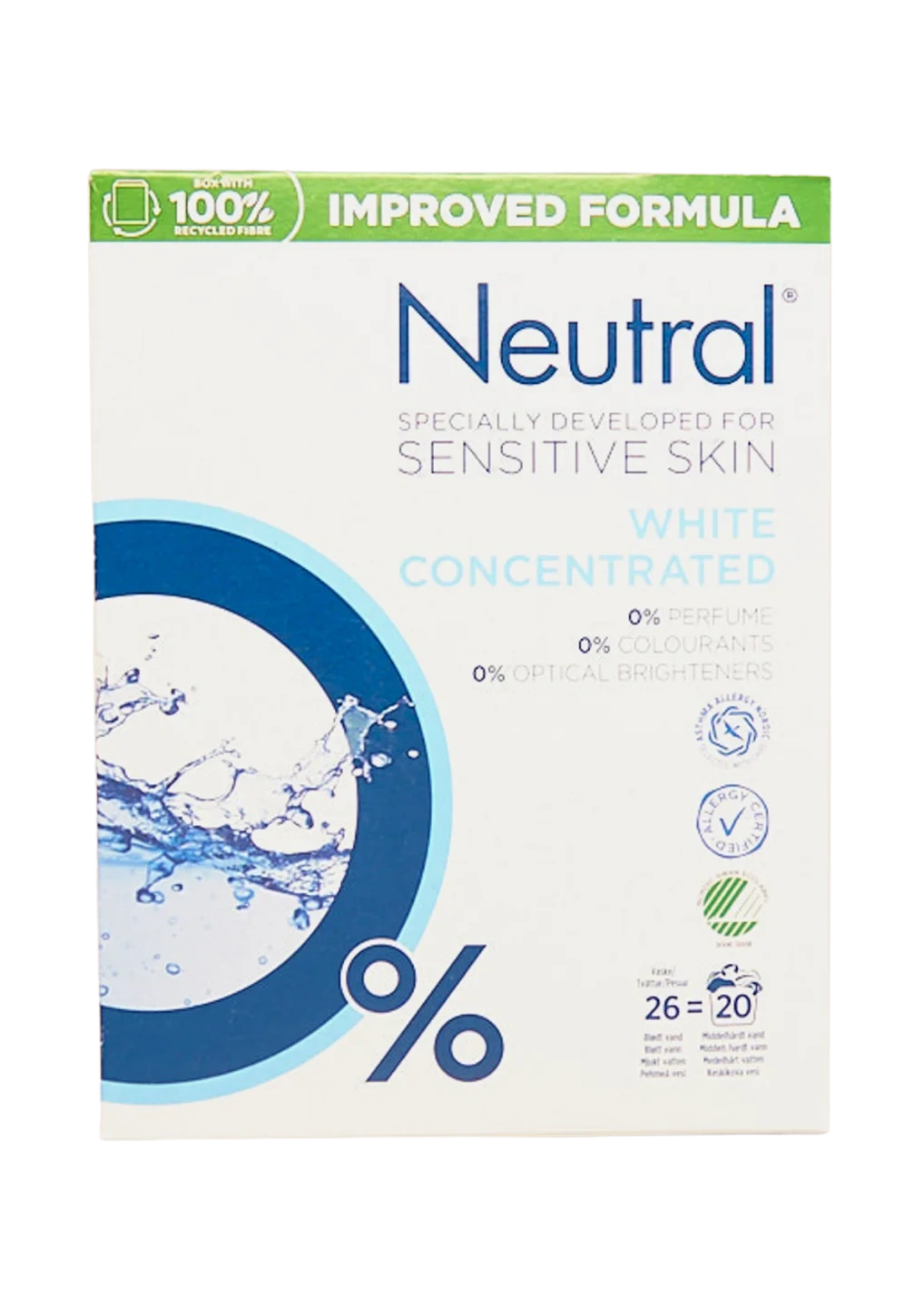Neutral White Pulver Parfymefri 1,04kg