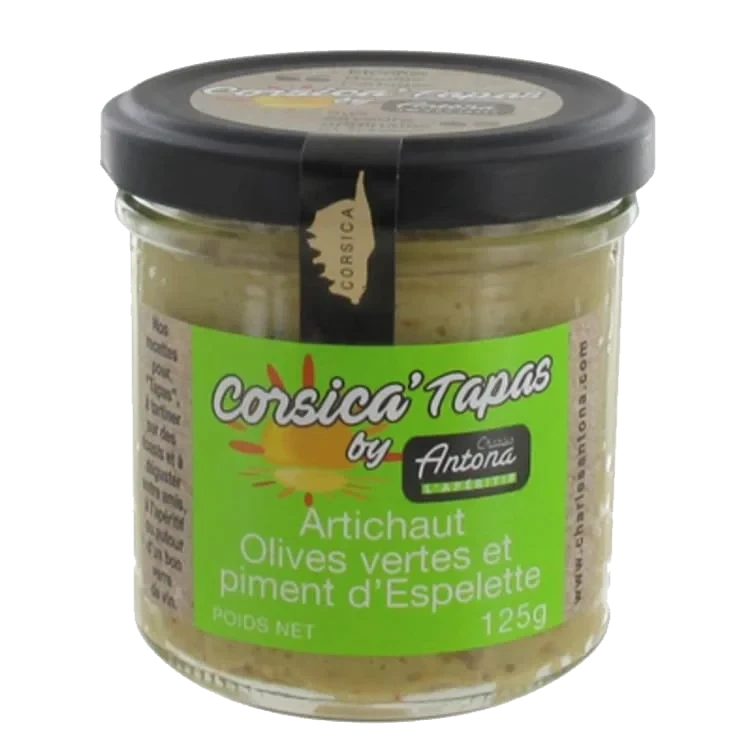 Artisjokkpuré m/oliven 125g C. Antona