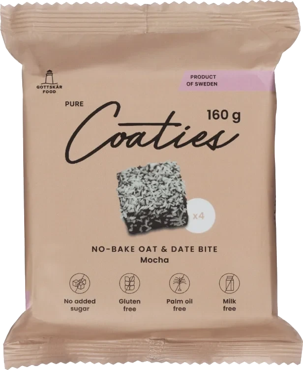 Havrebiter Mocca 160g Coaties