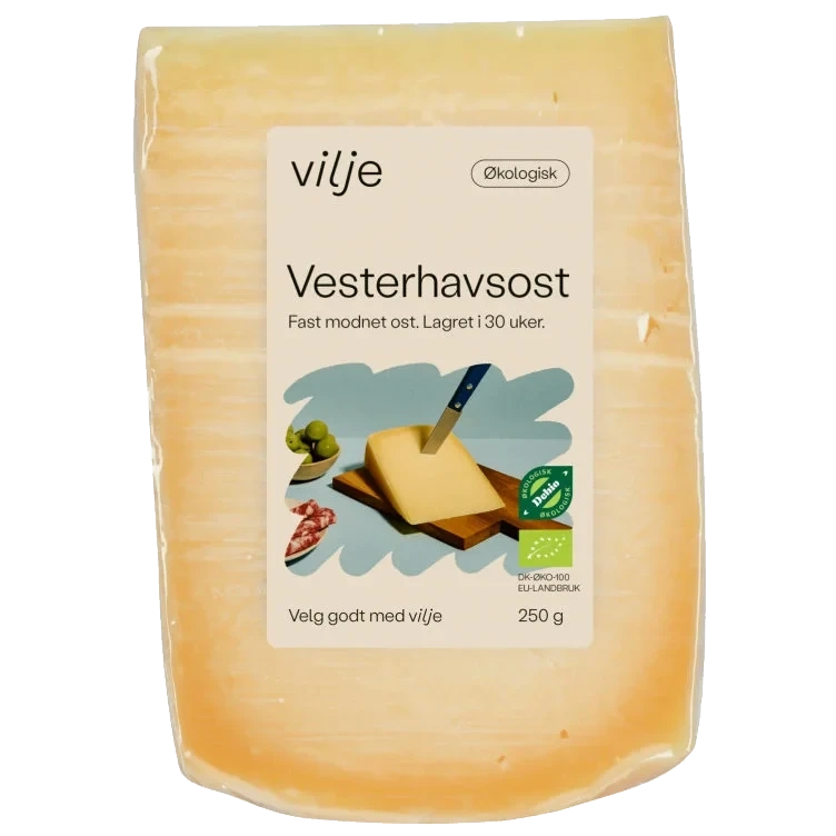 Vesterhavsost Økologisk 250g Vilje