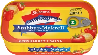 Stabbur-makrell Hakket i Sals 110g
