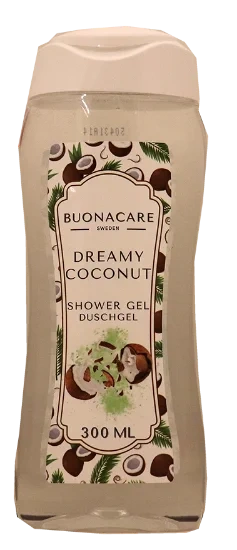 Buonacare Showergel 300ml Dreamy Coconut