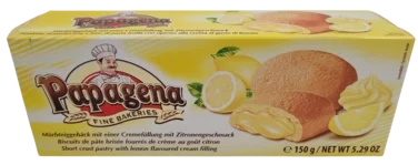Papagena Biscuits with Lemon Filling 150g