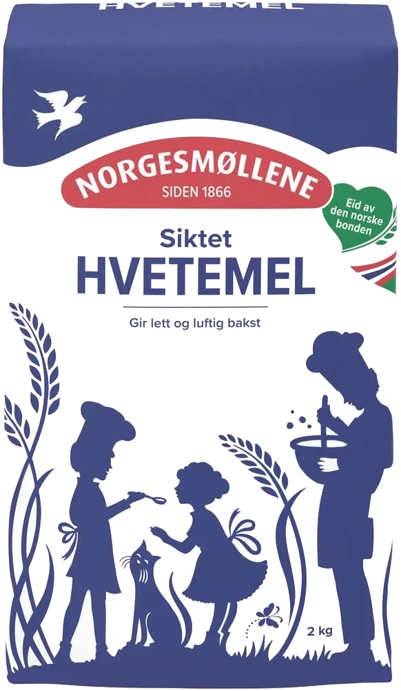 Hvetemel