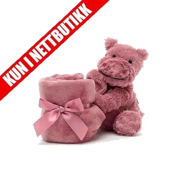 Jellycat Koseklut - Flodhest