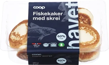Fiskekake av Skrei 480g Coop