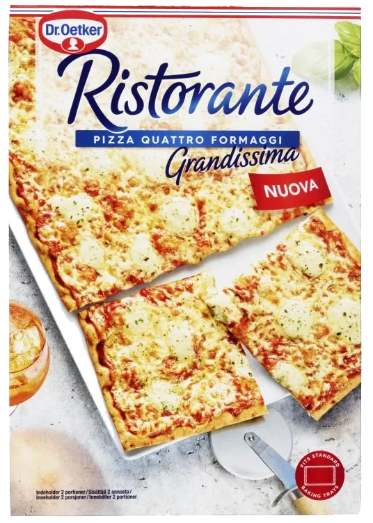 Ristorante Pizza Grandissima Formaggi 560g