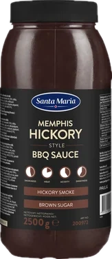 Memphis Hickory Style Bbq Sauce 2500g Santa Maria